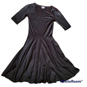 NICOLE LuLaRoe dress sz Xs- black